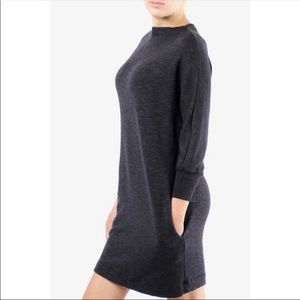 Standard James Perse French Terry Dolman Sleeve Dress Sweatshirt